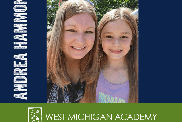 Photo of West Michigan Academy of Environmental Science's Elementary English Teacher, Andrea Hammond