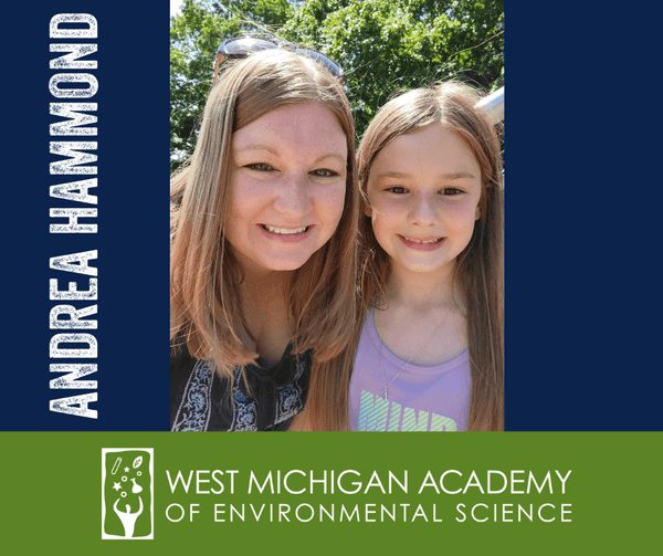 Photo of West Michigan Academy of Environmental Science's Elementary English Teacher, Andrea Hammond