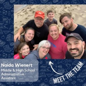 Photo of Naida Weinert, West Michigan Academy of Environmental Science's Middle and High School Administrative Assitant.