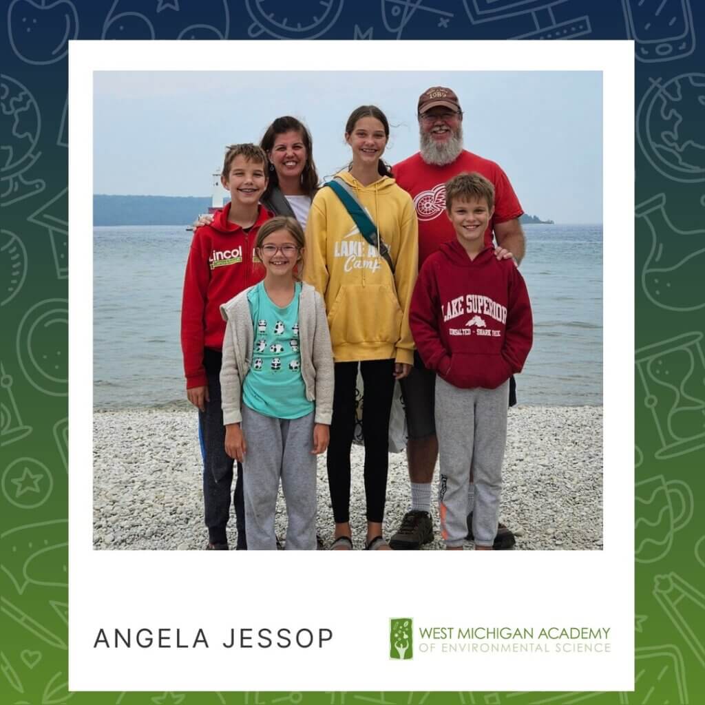 Picture of Angela Jessop, Social Studies and English teacher at West Michigan Academy of Environmental Science