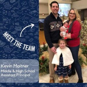 Photo of West Michigan Academy of Environmental Science's Middle/High School Assistant Principal, Kevin Maitner