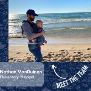 Photo of West Michigan Academy of Environmental Science's Elementary Principal, Nathan VanDuinen