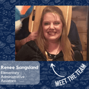 Photo of West Michigan Academy of Environmental Science's Elementary Administrative Assistant, Renee Sangsland.